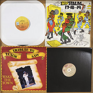 Tenor Saw, Earl Cunningham, Echo Minott, Brigadier Jerry, Yami Bolo, Etc. - Lot #288636: 4 USED Reggae Vinyl