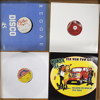 Ringo, Chicken Chest, Cocoa Tea, Yellowman - Lot #288637: 4 USED Reggae Vinyl