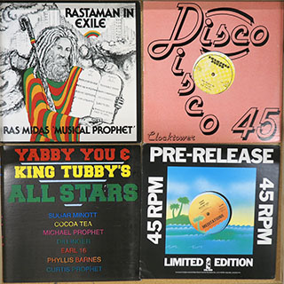 Ras Midas, Hell & Fire, Yanny U, The Meditations, Sugar Minott, Earl Sixteen, Etc. - Lot #288644: 4 USED Reggae Vinyl