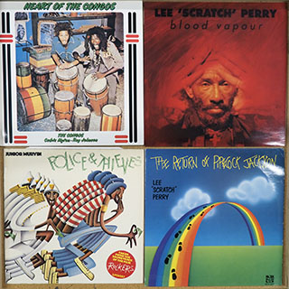 The Congos, Lee Perry, Jr. Murvin - Lot #288645: 4 USED Reggae Vinyl