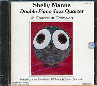 Shelly Manne - Souble Piano Jazz Quartet N Concert At Carmelo's