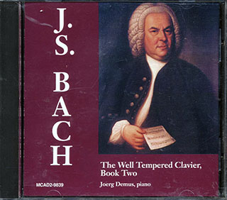 Johann Sebastian Bach, Joerg Demus - The Well Tempered Clavier, Book Two
