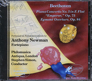 Beethoven, Anthony Newman - Piano Concerto No. 5 In E Flat, Emperor, Op. 72, Egmont Overature, Op. 84