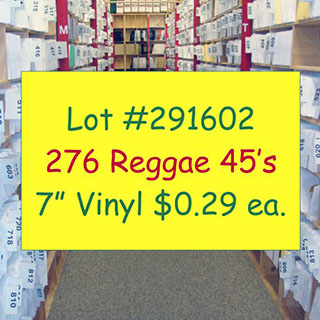Buju Banton, Gentleman, Lousie Culture, Anothony B, Ini Kamoze, Etc. - Lot #291602: Collection Of 276 7 Inch 45's (NEW)