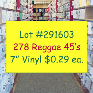 Tony Rebel, Glen Washington, Buju Banton, George Nooks, Kymani Marley, Etc. - Lot #291603: Collection Of 278 7 Inch 45's (NEW)