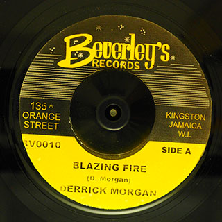Derrick Morgan - Blazing Fire  /  Version