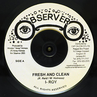 I Roy - Fresh & Clean  /  Version