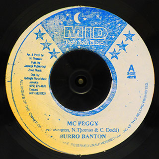 Burro Banton - MC Peggy  /  The Roots Radics - Version