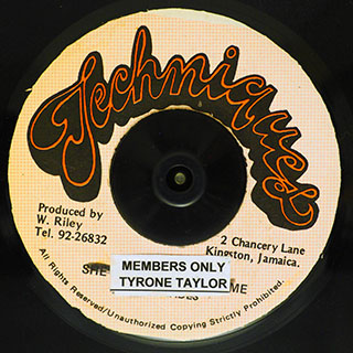 Tyrone Taylor - Members Only  /  Version