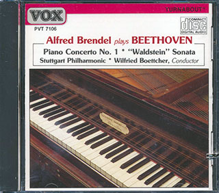 Alfred Brendel, Beethoven - Piano Concerto No. 1 Waldstein Sonata, Stuttgart Philharmonic, Wilfred Boettcher Conductor