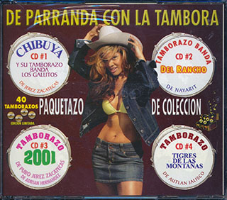 Various - De Parranda Con La Tambora: Paquetazo De Coleccion