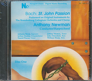 The Brandenburg Collegium Orchestra And Chorus - St. John Passion Part 1 + Part 2