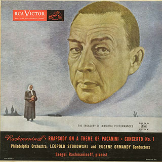 Sergei Rachmaninov, Philadelphia Orchestra, Leopold Stokowski, Eugene Ormandy - Rhapsody On A Theme Of Paganini Concerto No. 1