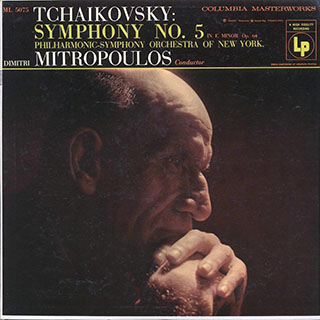 Tchaikovsky, Philharmonic Symphony Orchestra Of New York, Dimitri Mitropoulos - Symphony No. 5 In E Minor, Op. 64