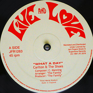Carlton & The Shoes - What A Day (Extended Mix)  /  Version