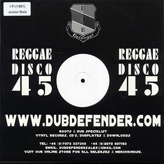 Jr. Reid - If I (Extended Mix)  /  If I Dub