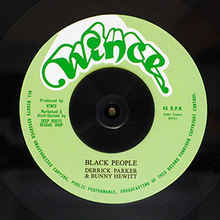 Derrick Parker, Bunny Hewitt - Black People  /  Version