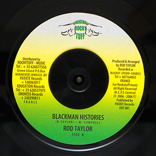 Rod Taylor - Blackman Histories  /  Version