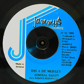 Admiral Bailey - Dis A De Melody  /  Version