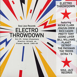 Various - Electro Throwdown: Sci-Fi Inter-Planetary Electro Attack On Planet Earth 1982-89