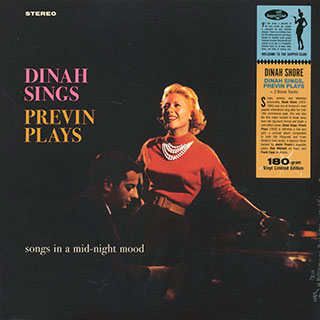 Dinah Shore - Dinah Sings, Previn Plays: Songs In A Mid-Night Mood
