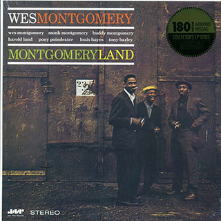 Monk Montgomery, Wes Montgomery, Buddy Montgomery, Harold Land, Pony Poindexter, Louis Hayes, Tony Bazley - Montgomeryland